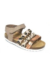 RED RAG Girls Multi colour trap sandal - 19254_759