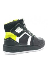 RED RAG Girls mid laces boot - 12208_925 black lak