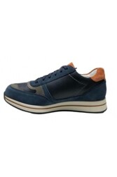 Berkelmans Maranello Navy Black Print 535 Blauw/combi