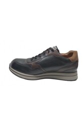 STUPPY Schwarz leder strech - 9917-3_648_002_wijdte G